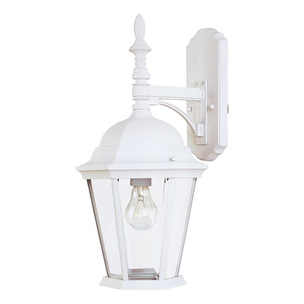 Maxim Lighting Westlake 1-Light 9.5" Wide White Outdoor Wall Sconce 1004WT - main